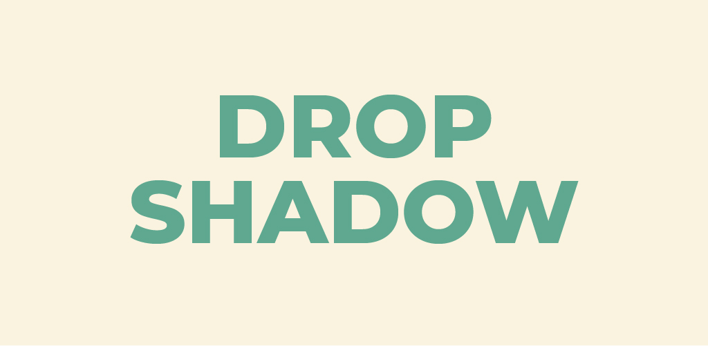 after effect text shadow