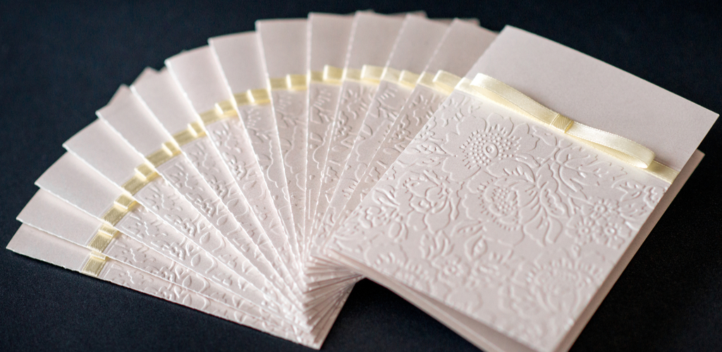 21 Tips to Make Your Own Invitations – Textured Invitations Embossed invitations