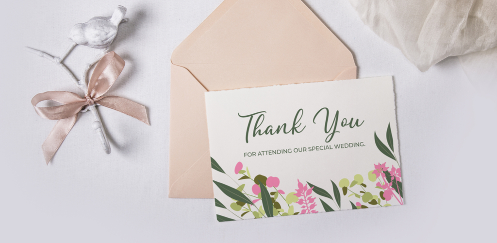 21 Tips to Make Your Own Invitations – Thank You notes Mockup of thank you note