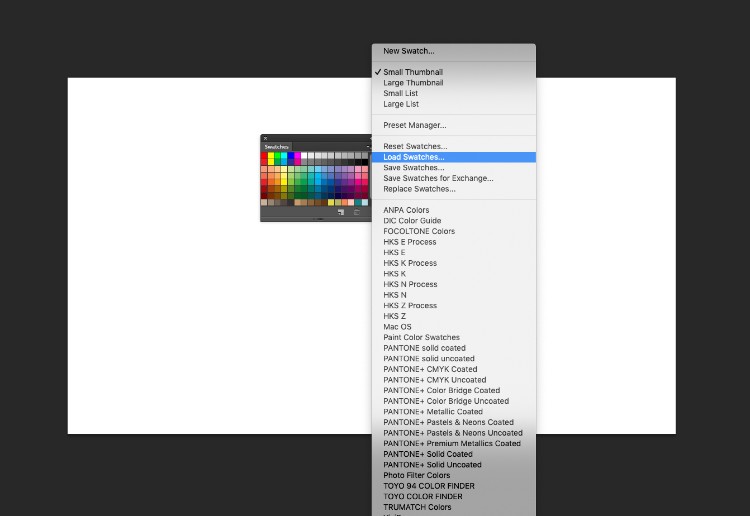 Create a Holographic Foil Effect in Adobe Photoshop — Load Swatches Create a Holographic Foil Effect in Adobe Photoshop — Load Swatches