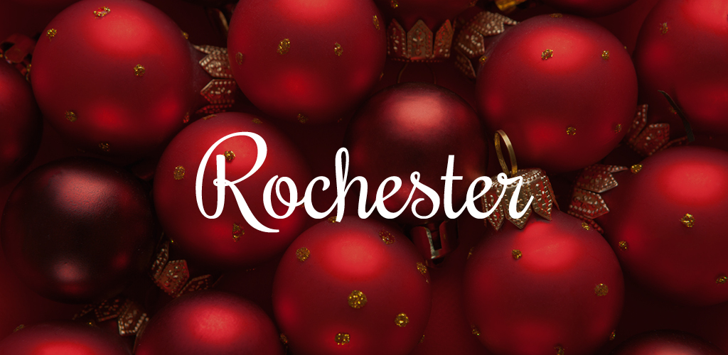 Free font for Christmas - Rochester font