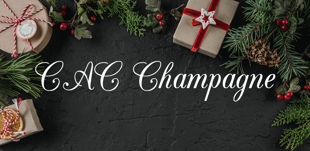 Top 25 Free Fonts for Christmas and the Holidays – CAC Champagne Free font for Christmas - CAC Champagne font