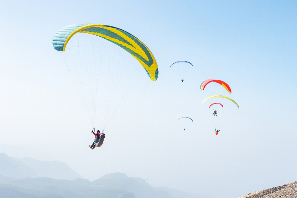 February Fresh - Mountain Paragliding