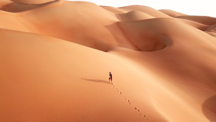 3 Shutterstock Photographers on Shooting Stock Photography — Walking in the Desert