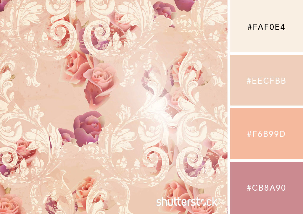 Pastel pink aesthetic Color Palette