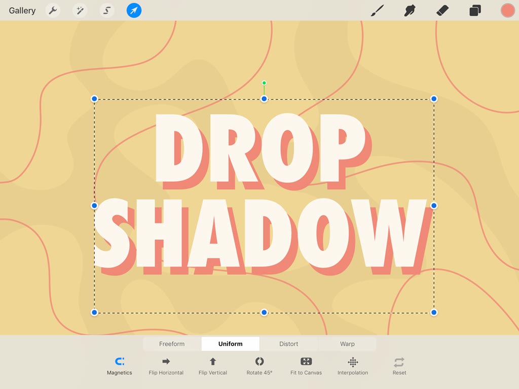 App Update: How to Use Text in Procreate — Designing with the Text Tool