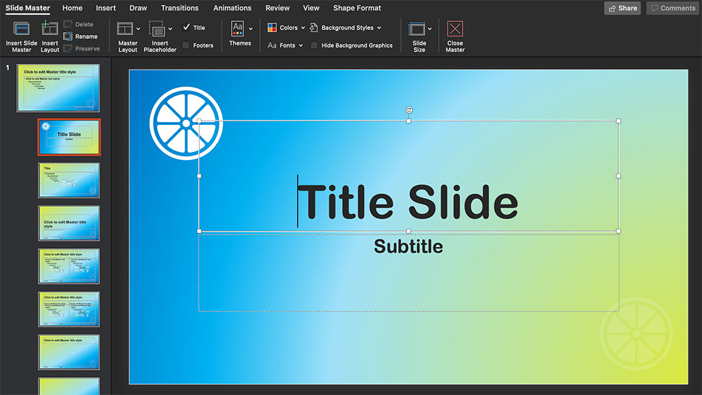 how to insert template in powerpoint