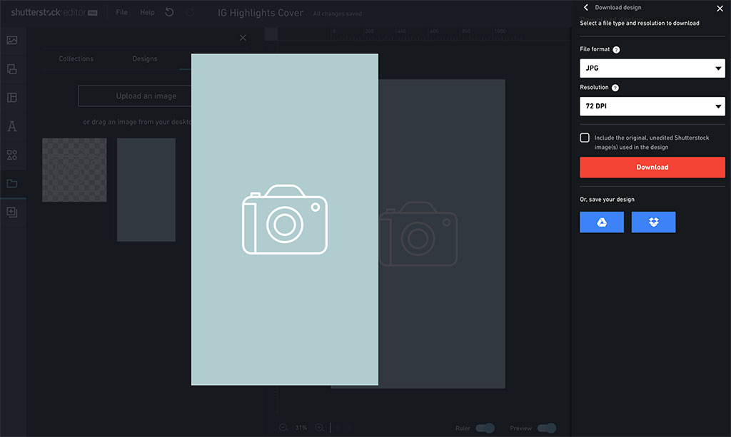 Free Instagram Pack: 145 Highlight Cover Backgrounds, Type, and Icons — Downloading