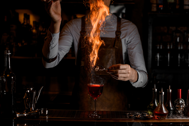 Cocktail Photography Tips: Capturing Steam, Bubbles, and Condensation — Play it Safe with Flammables