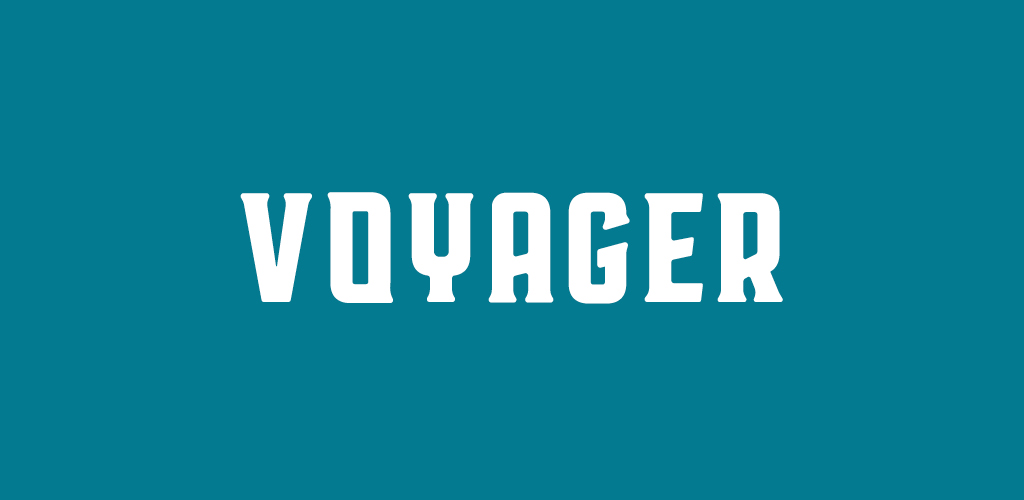 Free Futuristic Font — Voyager