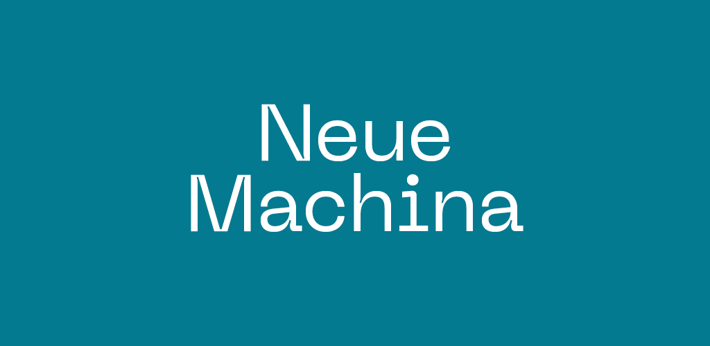 Free Futuristic Font — Neue Machina