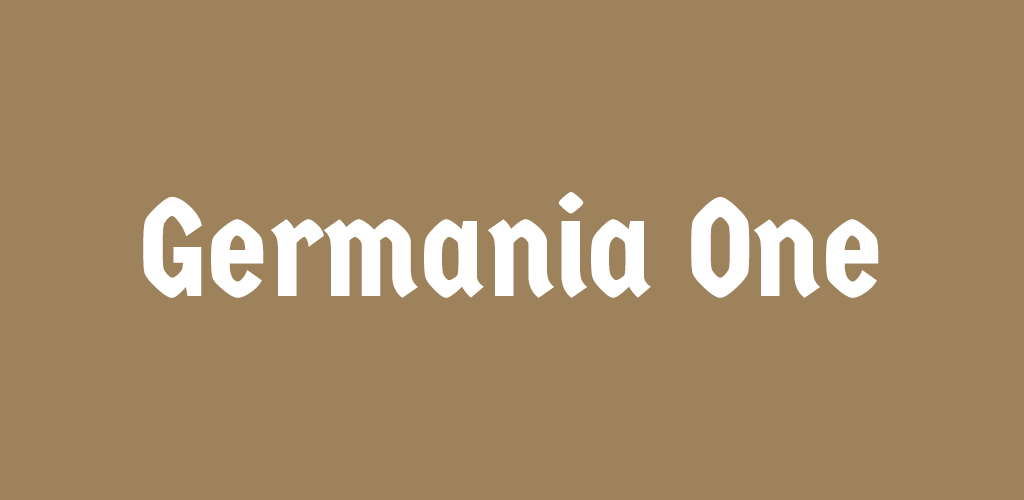 Free Holiday Font — Germania One