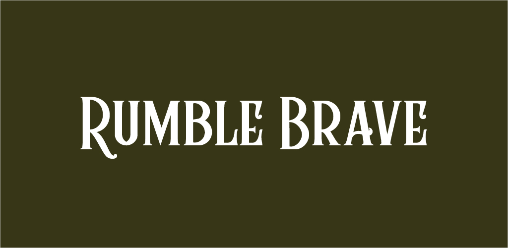 Free Holiday Font — Rumble Brave