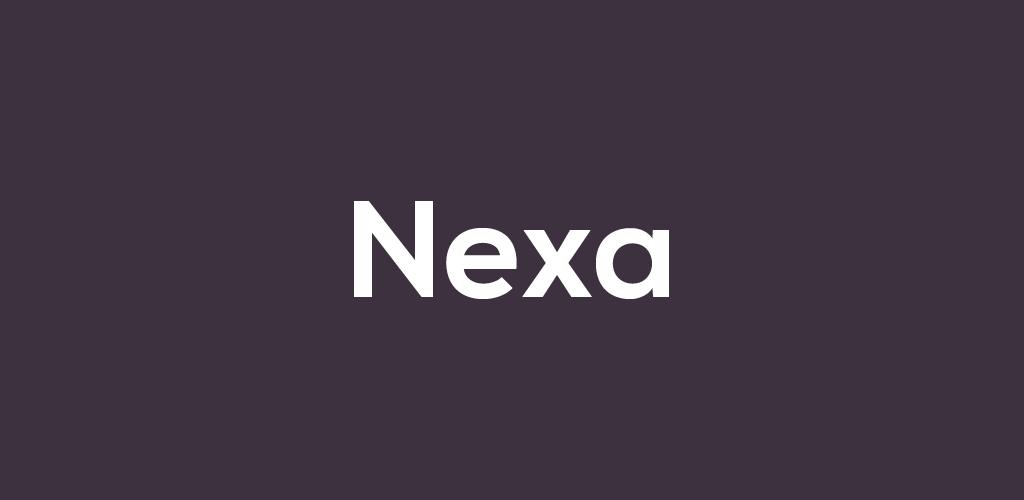 Free Modern Font — Nexa