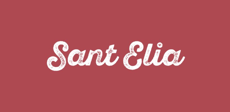 Free Script Font — Sant Elia