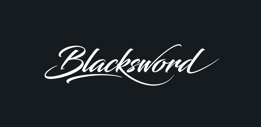 Free Script Font — Blacksword