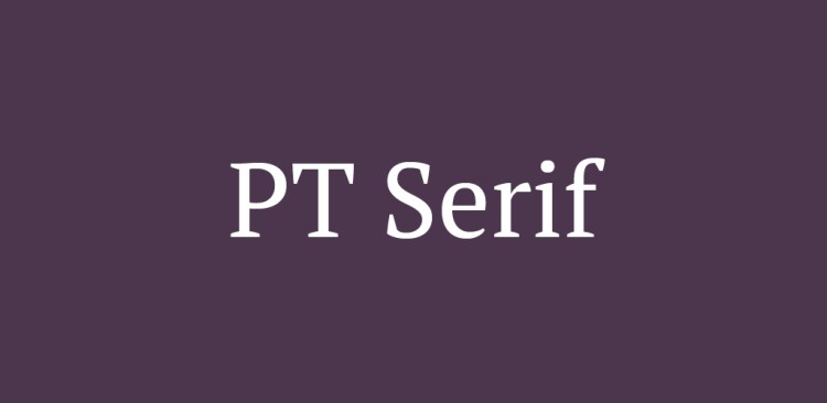 Free Serif Font — PT Serif