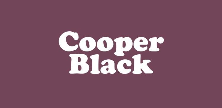 Free Serif Font — Cooper Black
