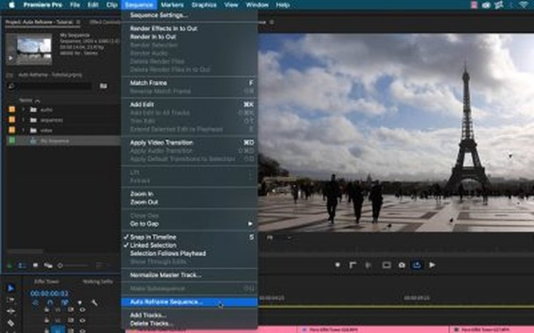 Edit for Social Media with Premiere Pro's Auto Reframe — Change Sequence Settings