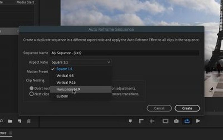 Edit for Social Media with Premiere Pro's Auto Reframe — Motion Presets