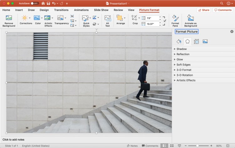 7 Design Tips On How To Make An Effective, Beautiful PowerPoint Presentation — Resizing Images