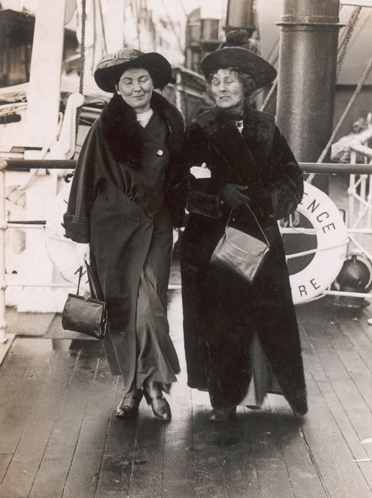Christabel and Emmeline Pankhurst
