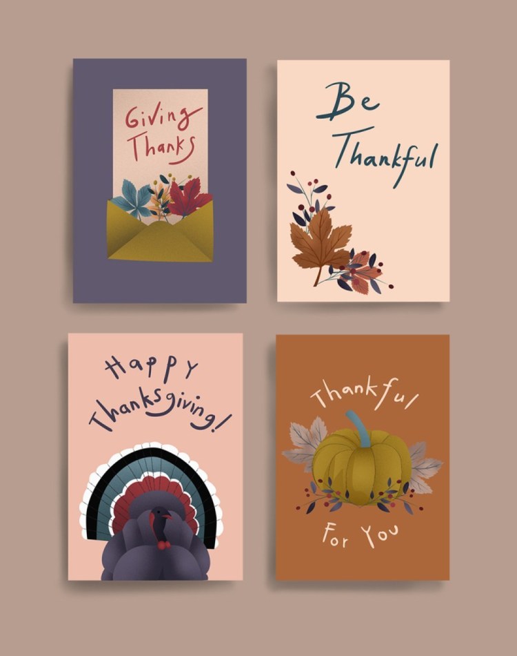 Thanksgiving Card Templates