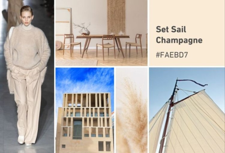 Set Sail Champagne Mood Board