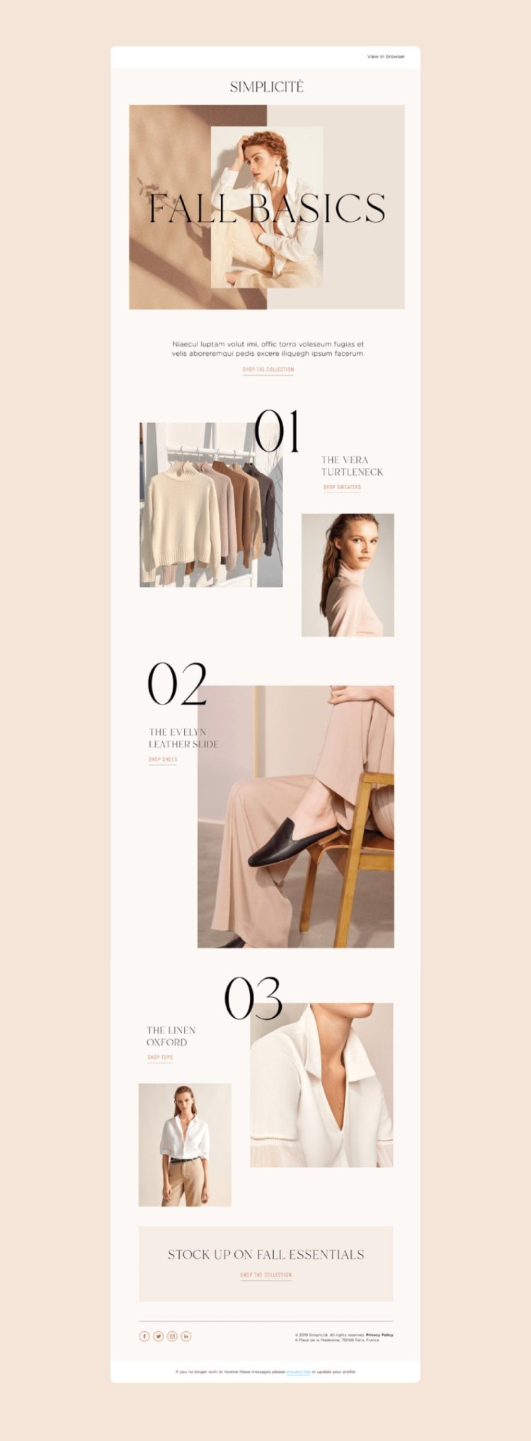 Email Design Inspiration by Knix