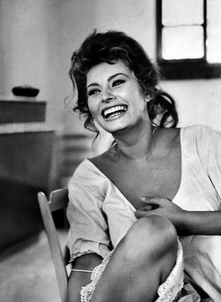 Sophia Loren see on shutterstock